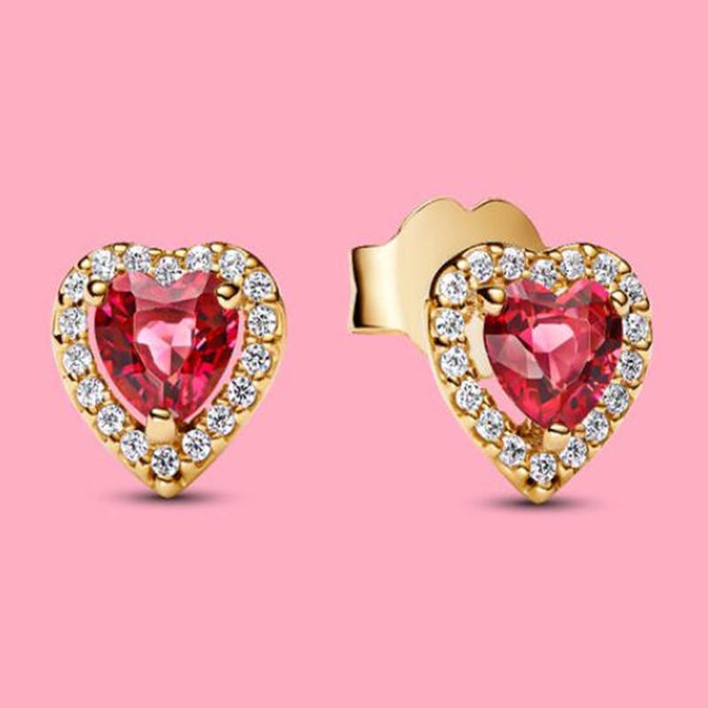 Искрящиеся серьги-гвоздики 'Лунная бабочка' из серебра 925 пробы для женщин, модные изящные украшения