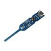DM76 DC5V Тестер индуктивности со встроенным корпусом Type-C, бесконтактный детектор, индикация зеленым светом для обнаружения неисправностей индуктивности материнской платы