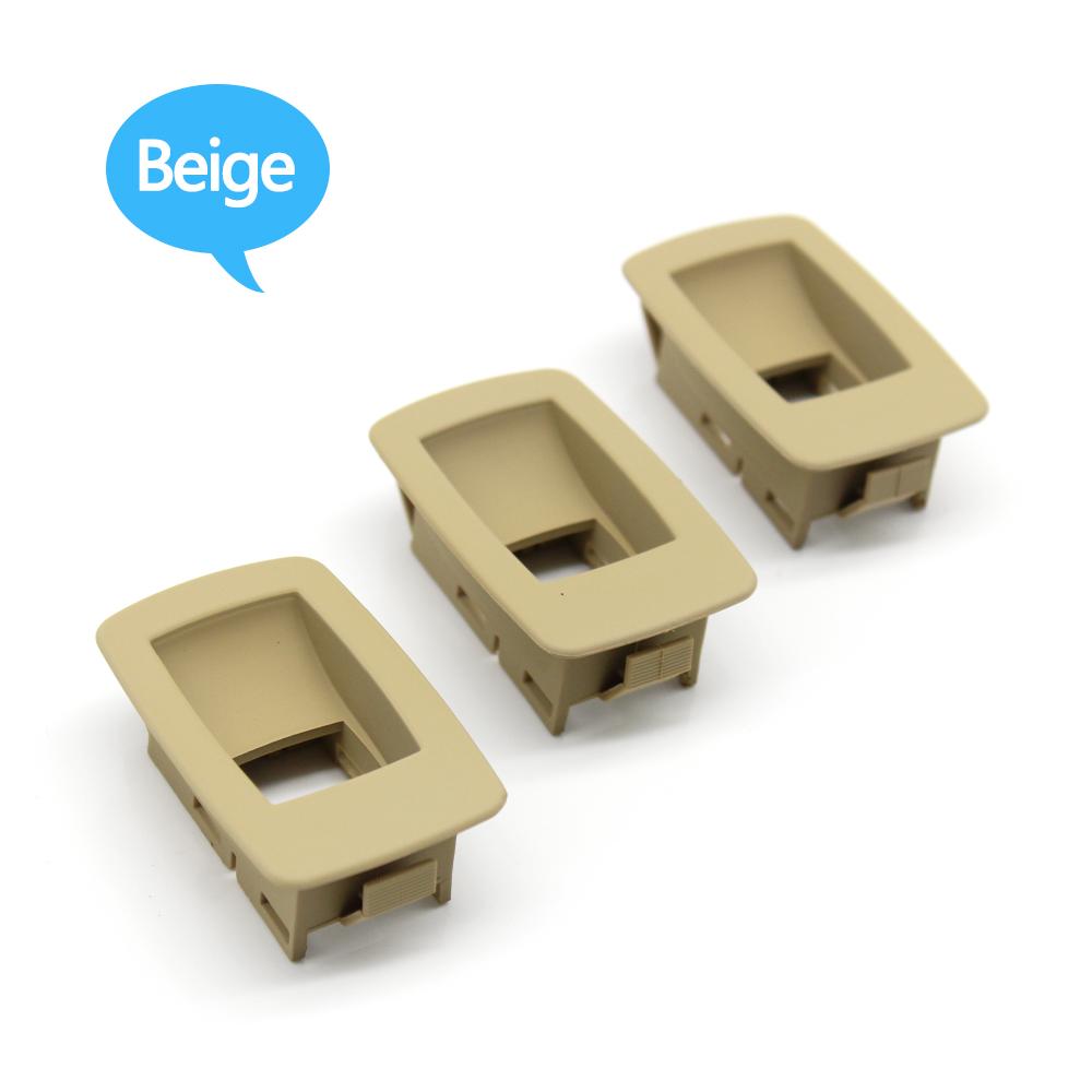 3 шт., передняя и задняя крышка переключателя окна и двери Paasenger, замена панели для BMW 3 серии E90 E91 316 318 320 325 328i