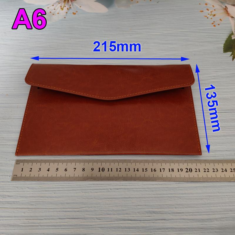 A4 A5 A6 Кожаная папка-файл Пакет данных Сумка для документов Модный портфель Договор данных Папка для счетов Школьные офисные принадлежности