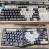 MOA Height Keycaps 135 шт. Термосублимация Стирающиеся цвета Тема «Коты» Набор кейкапов Индивидуальная настройка для механических клавиатур