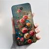 Чехол для телефона LG K10 2018/K11 2018/K11 Plus/K11+ Чехол Роскошный Модный Бабочка Цветок Мягкий ТПУ Черный Силикон Желейный Чехол