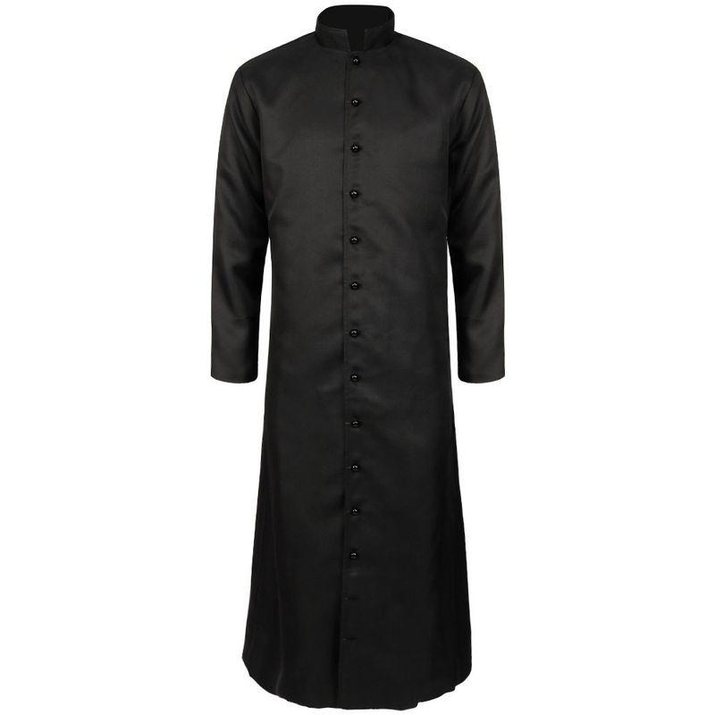 Amazon Halloween Priest Costume Godfather Cosplay Costume Medieval 5-Color Priest Role-Playing Cosplay Outfit