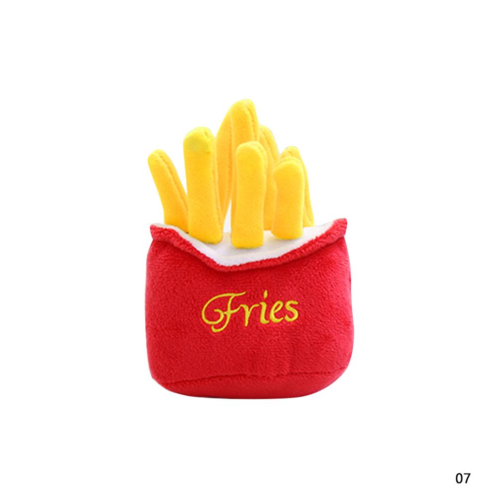 Мягкая пищащая игрушка, игрушки для собак, устойчивая к укусам, чистая игрушка для жевания собак, мяч для дрессировки щенков, фрукты, мультфильмы, животные, товары для домашних животных