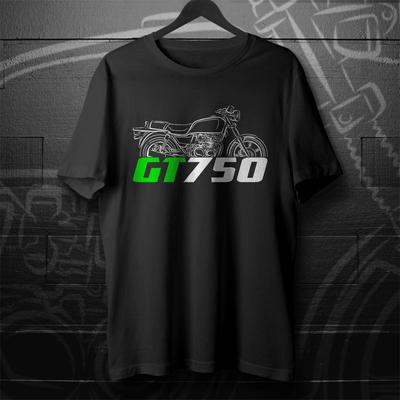 Мужские и женские футболки Kawasaki Z750 & KZ750 GT & GT750 1982-1994 - Мотоцикл