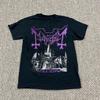 Коллекция Mayhem Жизнь группы Вечная Черная S-5XL Концертная футболка AA904 Унисекс футболка