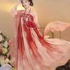 Hanfu Costume | Chinese Ancient Fairy Dress | Role Play Cosplay Outfit | Stage Performance Gown | Ethereal Party Dress