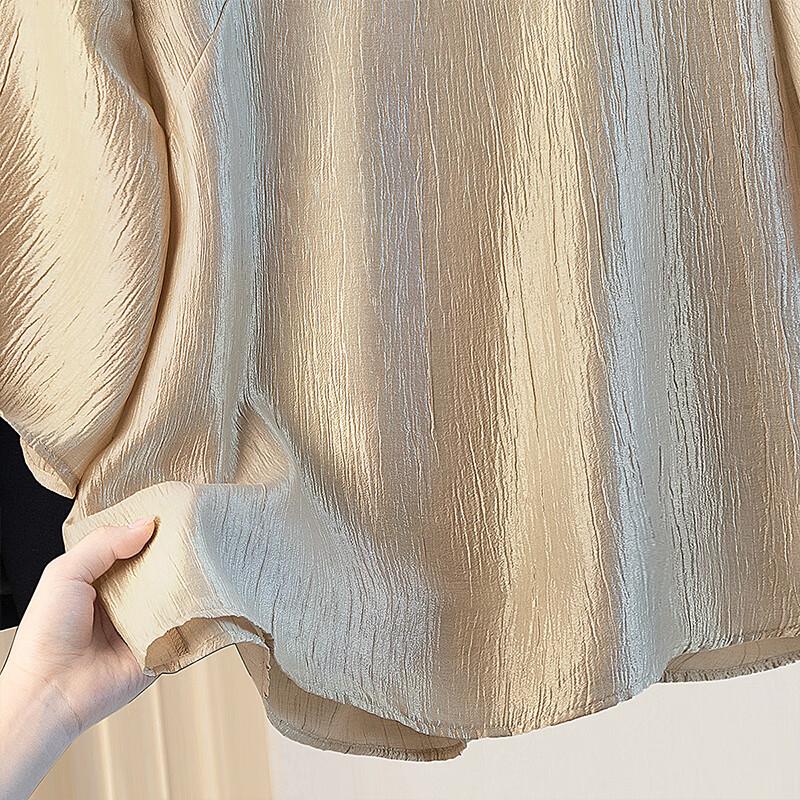 Женская футболка Sibaisha 2026 Весна с круглым вырезом