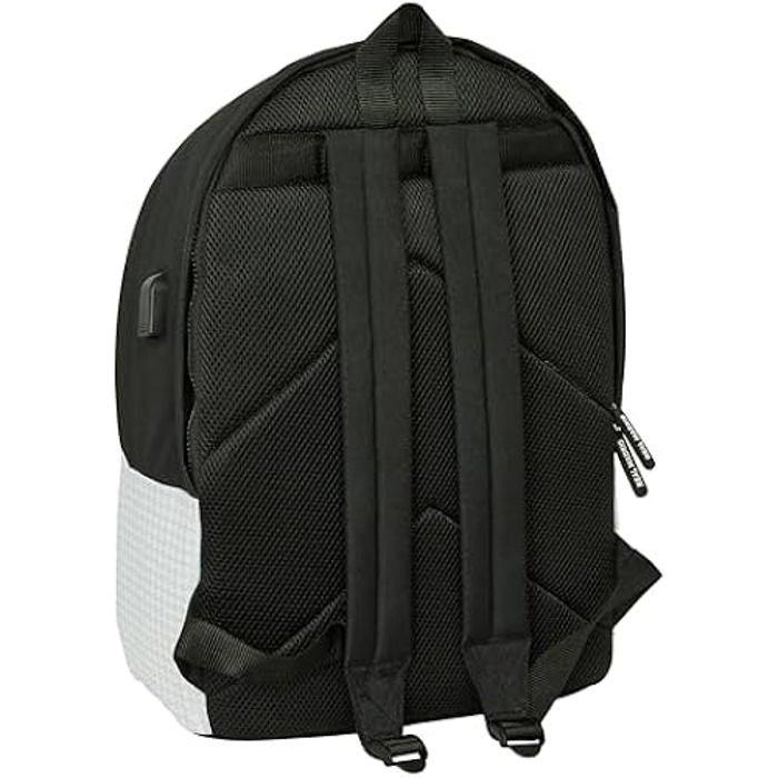 Sac à dos pour ordinateur portable - SAFTA - Real Madrid - 15,6 pouces - Sport - Mixte