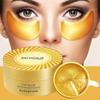 60pcs/Box Gold Collagen Women Sleep Crystal Eye Care Dark Circles Sea Algae Extract Moisturizing Eye Patches