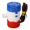 Помпа трюмная бесшумная лодочная погружная DC 12V 750GPH Микро дренажный насос для сада лодки