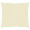 VidaXL Sun Sail Rectangular Oxford Fabric 2x3 M Cream