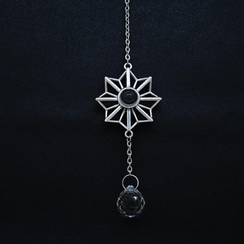 Проекционная подвеска-ожерелье "Бабочка" - "Я люблю тебя" на 100 языках