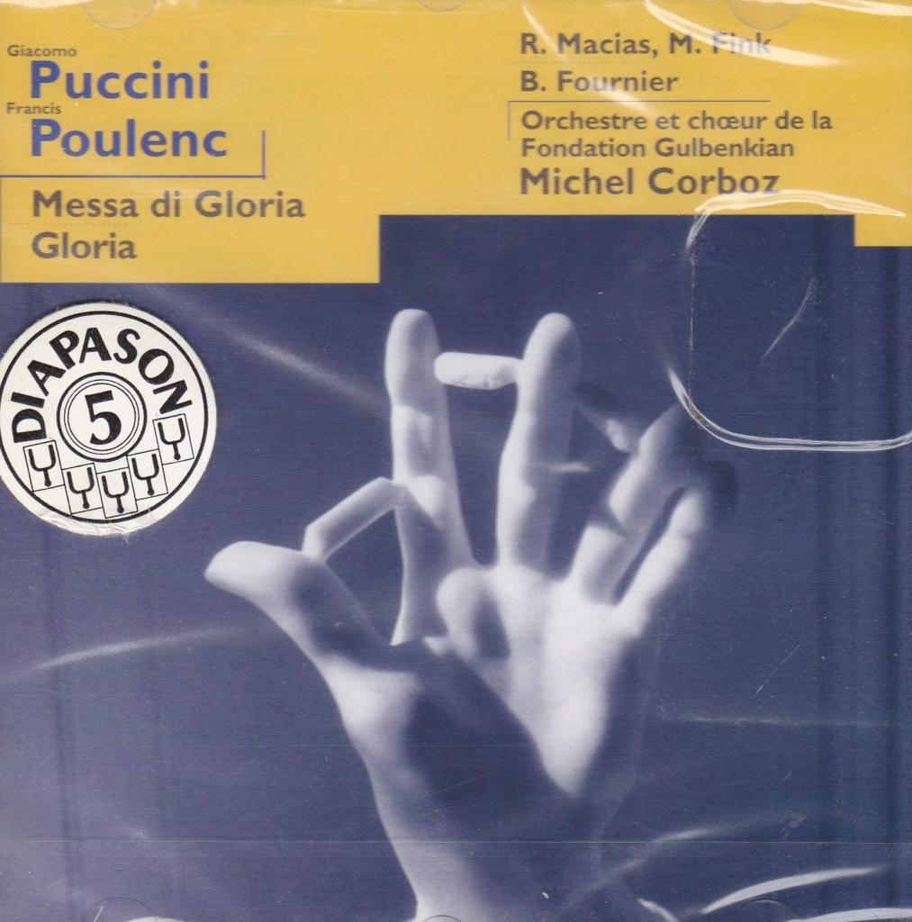 CD PUCCINI; POULENC - Messa Di Gloria/Gloria  Non Japan Classical Used