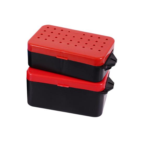 Портативный контейнер для живой наживки с ручкой, двухслойный кейс для переноски рыболовных приманок, рыболовные снасти, опарыш, червь, земляной червь, рыбалка