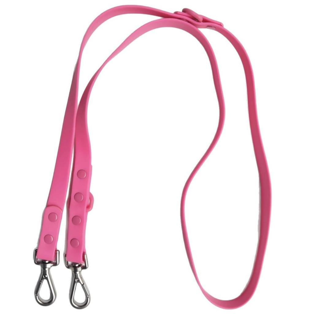 Широкий светоотражающий поводок для собак с защитой от укусов и побегов, с ПВХ поводком и ошейником