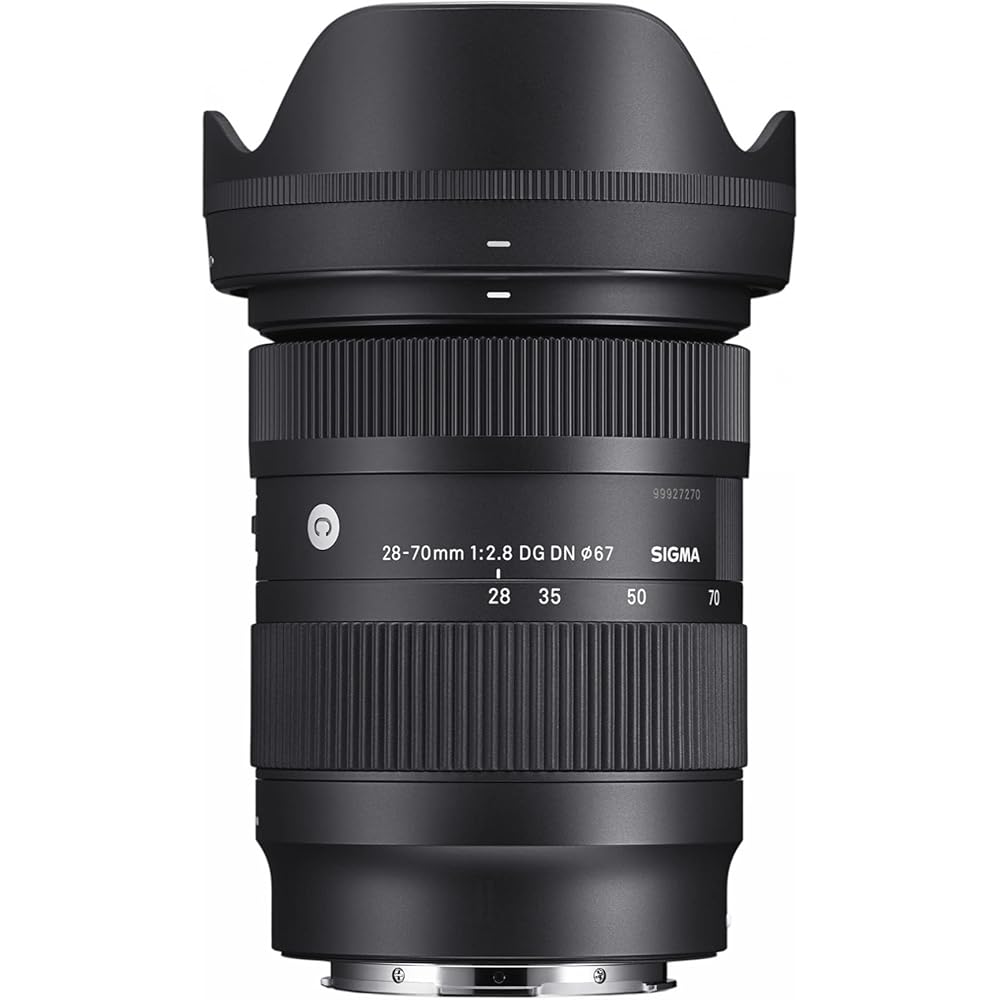 Sigma Lens 28-70mm F2.8 DG DN Sony E-Mount Zoom for Sony E-Mount Zoom Standard Full Size Mirrorle...