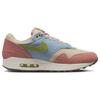 Nike Air Max 1 Light Madder Root Unisex Sneakers Pink Vivid-Green Rattan DV3196-800