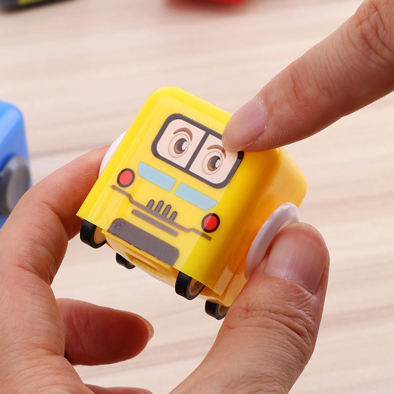 Mini Inertia Car Toy With Spin And Pull Back Features For Kids Playroom