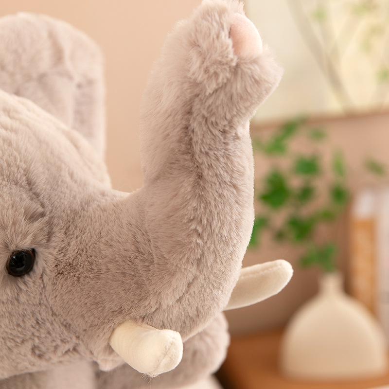 Оригинальная плюшевая игрушка слон - Утешительная тряпичная кукла для детей