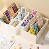 Регулируемый настольный ящик для хранения PP настольная корзина для хранения разных вещей переносной держатель для ручек для студентов