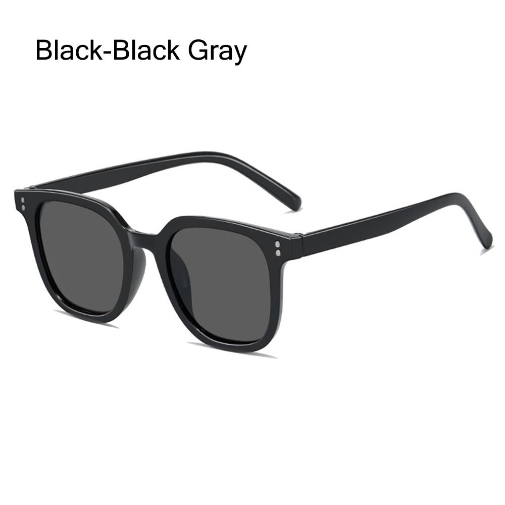 Women's Fashion Sunglasses Retro Sun Glasses Female Ins Popular Black Vintage Square Eyewear