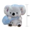 Мультяшная коала, сжимающая игрушку, ручная работа, антистрессовая игрушка для сидящей коалы, сенсорная игрушка для детей, подростков и взрослых, мягкий мяч для снятия стресса, игрушка-фиджет в виде животного