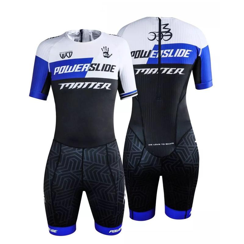 Breathable Cycling Suit Set 2026 Powerslide Skinsuit Team Speed Skating Triathlon Suit Men Inline Speed Skating Tights Racing Suit Ropa Ciclismo