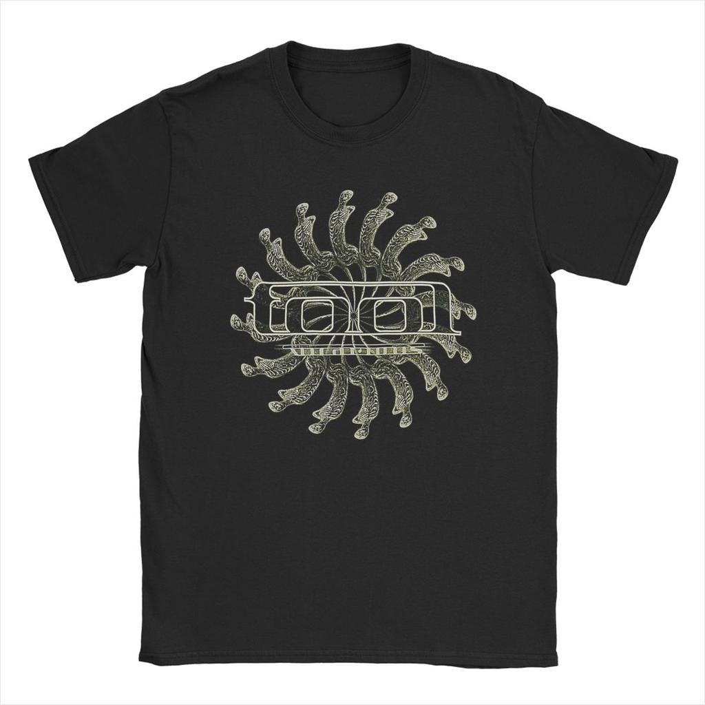 Tool Band Men T Shirts Unique Tee Shirt Short Sleeve Crewneck T-Shirt Cotton Birthday Gift Clothes