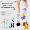 6 Pairs of Men's Thick Towel Bottom Running Basketball High Socks