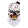 Eerie Clown Costume Mask With Realistic Designs Breathable Materials Headgear For Horror Theme Event
