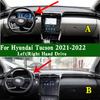 Для Hyundai Tucson Santa Cruz Коврик на приборную панель Чехол на панель приборов Защита от солнца Панель приборов Противогрязевая накладка Коврик на приборную панель Декоративные элементы