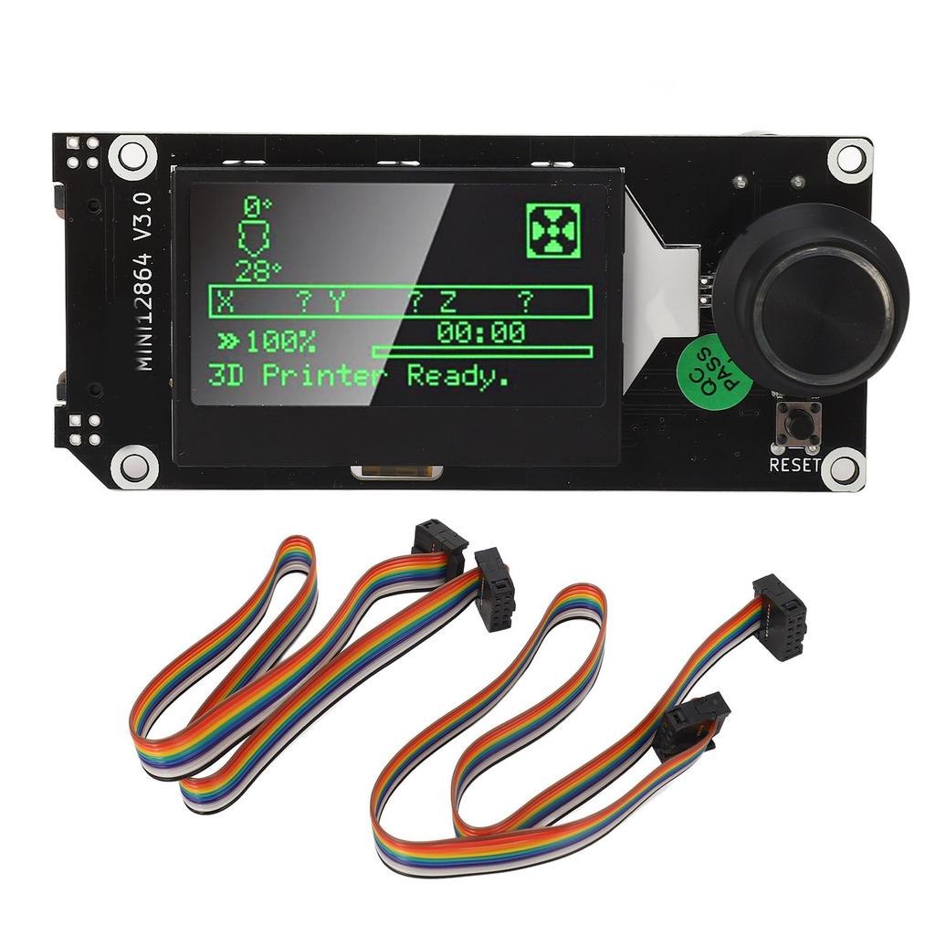 LCD Graphic Smart Display Control Board Mini12864 V3 3D Printer Smart Controller with Storage Card