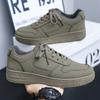 Модная повседневная обувь для мужчин зеленая большого размера весенне-осенние кроссовки легкая обувь по низкой цене ретро дизайнерская роскошная мужская обувь