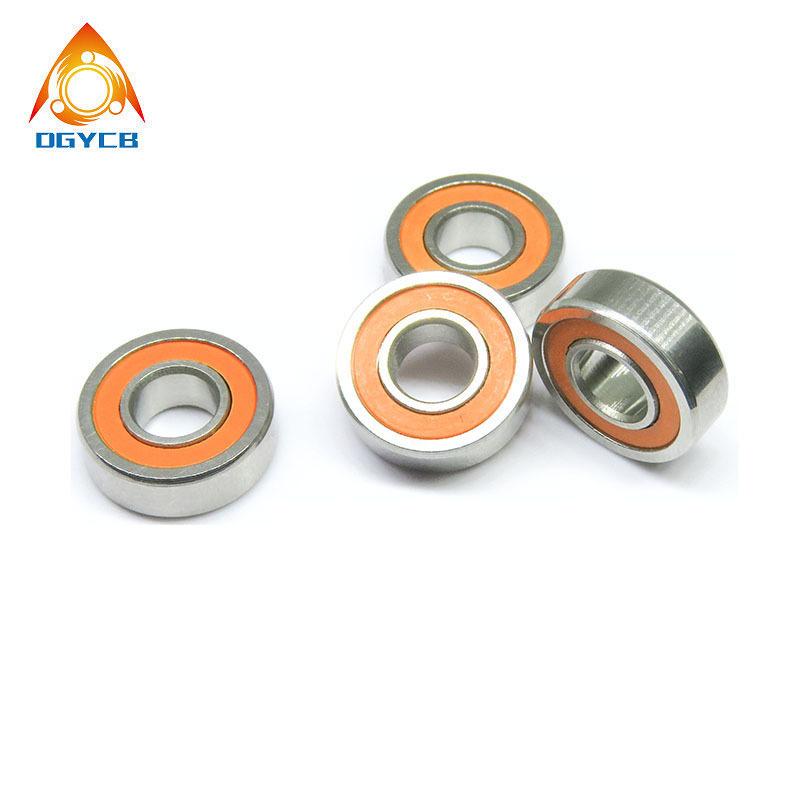 1pc SMR125 2RS Stainless Steel Hybrid Ceramic Bearing 5x12x4 MR125 RS Ceramic Bearing 5*12*4 Reel Bearing SMR125C 2OS RC Bearing