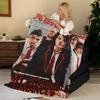 Музыкальная M-My C-Chemical R-Romance Плед-бросок Фланелевый, Мягкий Теплый, Прочный и Стираемый милый Крутой