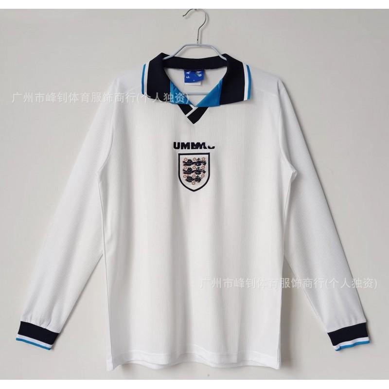 Long Sleeve Soccer Jersey 1998 France England Japan Fan Club Replica