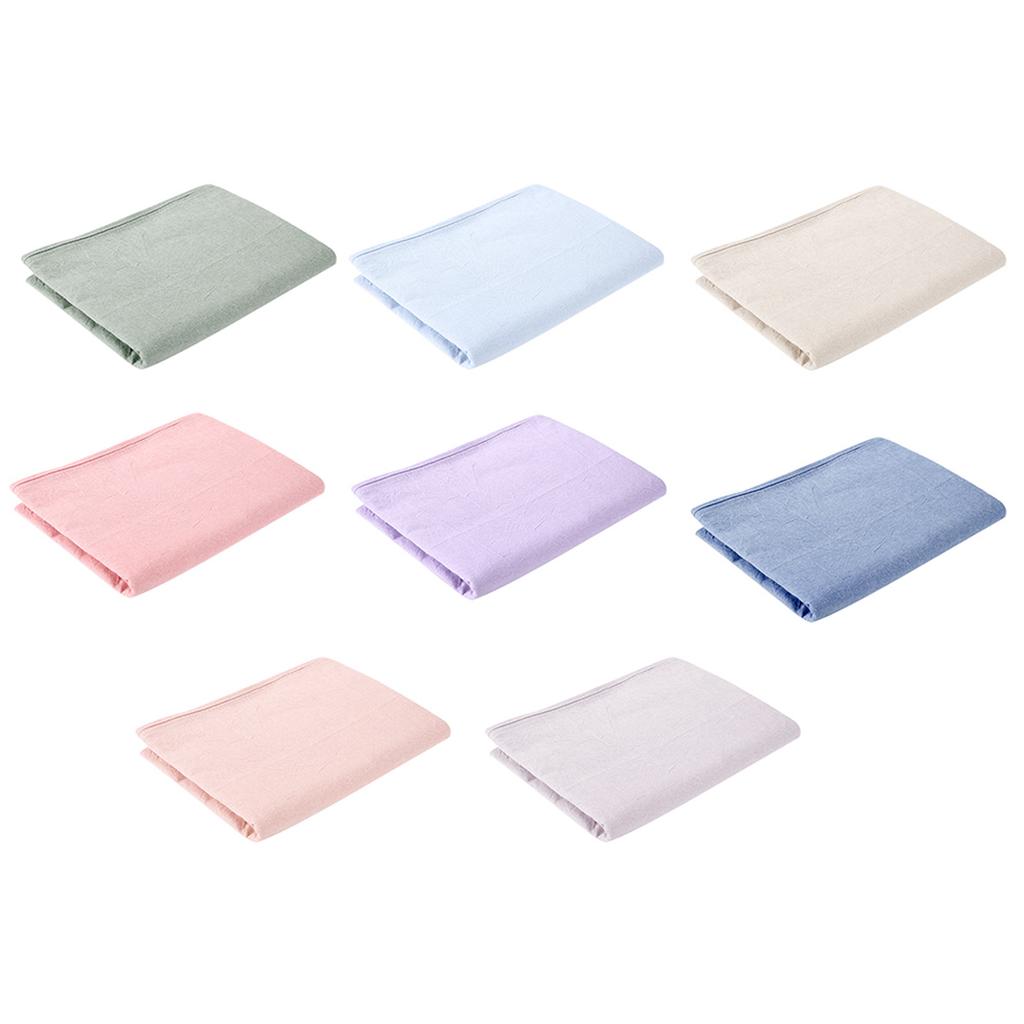 Beauty Salon Massage SPA Couch Cover Soft Cotton Bed Cover With Face Breath Hole
