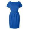 Women' S Fashion Cool Solid Color Casual Formol Party Short Sleeve Elegant Dress