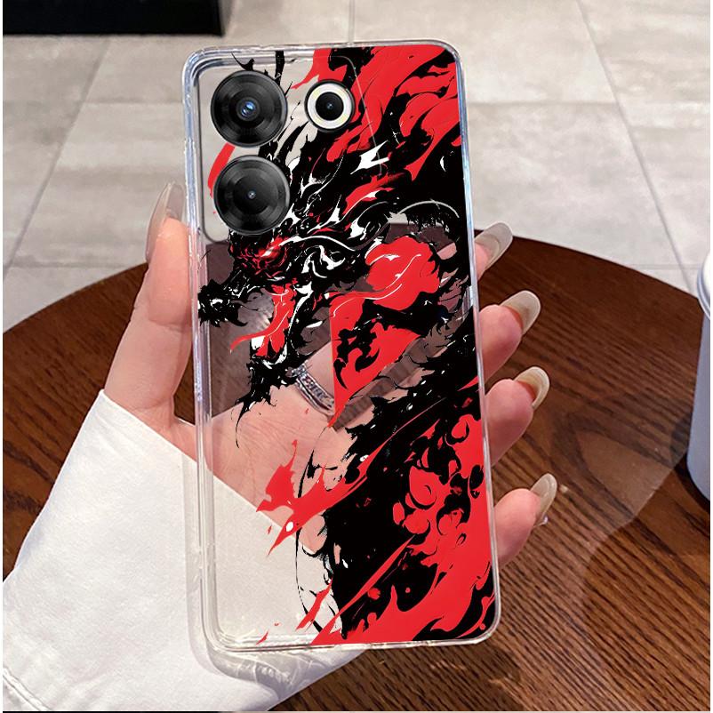 Чехол для телефона Tecno Camon 20 Pro 5G CK8n Чехол Techno Camon 20 Pro 5G Силиконовый Роскошный Милый Любовь Кролик Забавный Прозрачный Мягкий Корпус