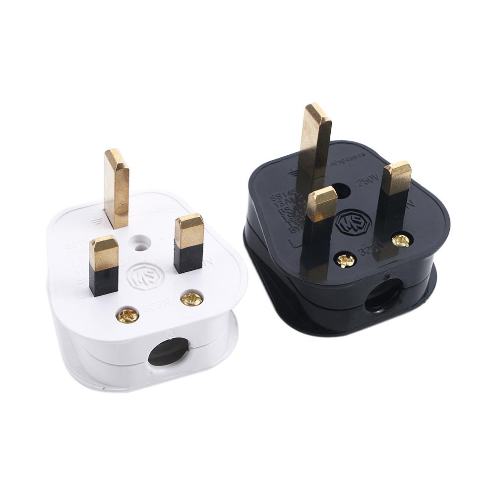 Assembled 3 Cores Hardware Accessories British Standard Power Plug Converters Adapter Wiring Head