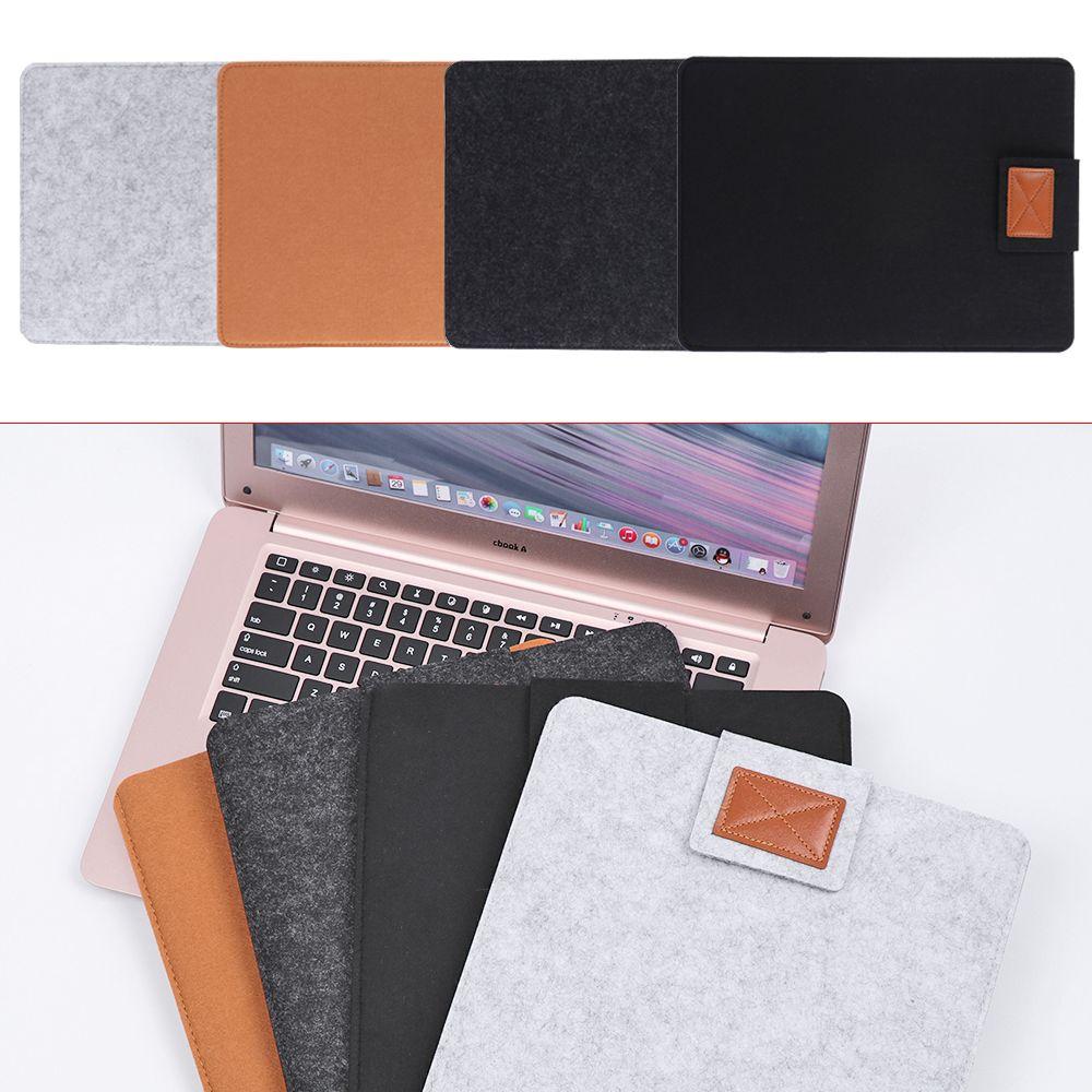 Professional Fashion Anti-scratch Wool Felt Computer Cover Laptop Bag Sleeve Case