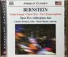 CD ЛЕОНАРД БЕРНСТАЙН - Скрипичная соната / Фортепианное трио / Новый Tr 8559643 Naxos 2010 США и Кана Классика Б/у