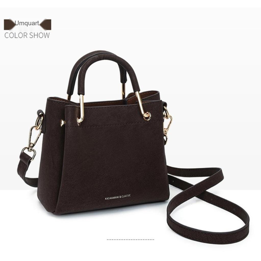 Handbag Women Milled fabric Detachable Shoulder Strap Daily Commute