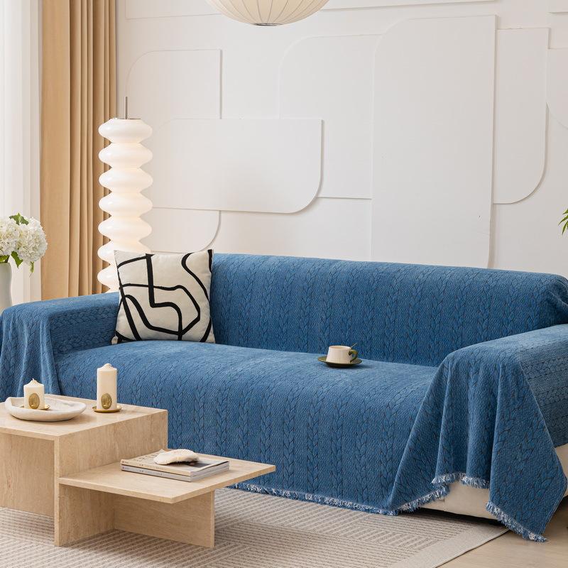 Новый Чехол для дивана из шенилла, полотенце, подушка для дивана, всесезонный универсальный высококачественный чехол для дивана, одеяло