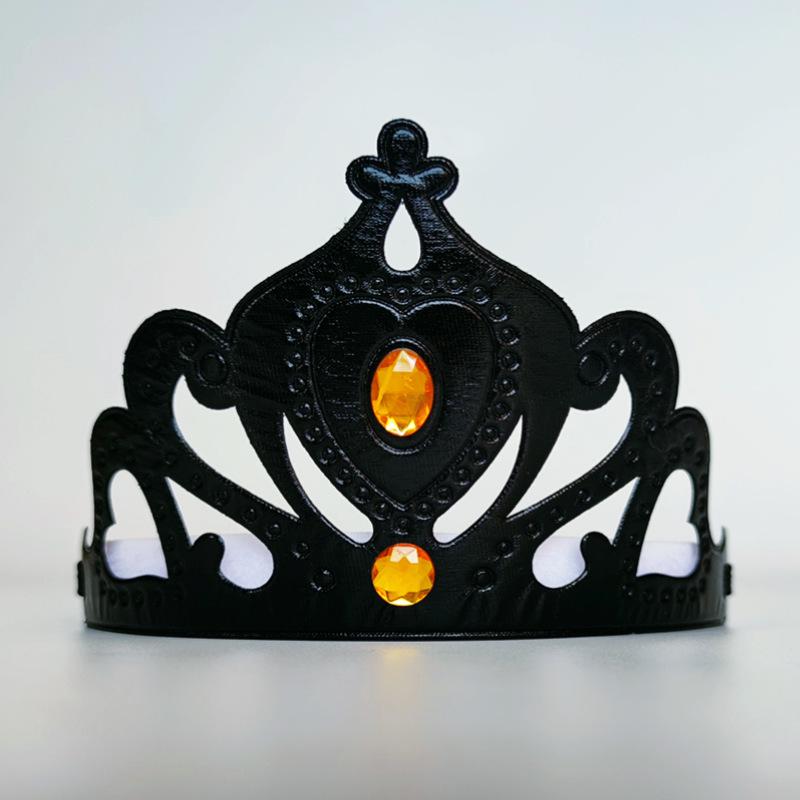 Тиара замороженной принцессы, головной убор для украшения детского торта на день рождения