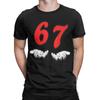 Funny Six Seven 67 Meme T Shirt Men's  Cotton Funny T-Shirts Crewneck  Tee Shirt Short Sleeve Clothing Fashion Casual Tops