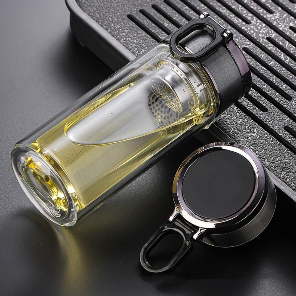 with Filter Glass Tea Cup 240/300ML Tumbler Drinkware Commercial Glass Teapot  Gift