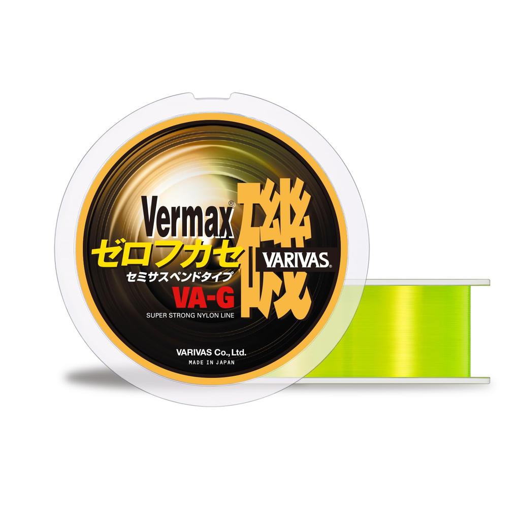 Varivas Нейлоновая Леска Varmax Iso Zero Fukase 150м Флуоресцентно-Желтая (Varivas) #2 5.0кг