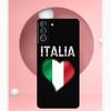 Чехол с флагом Италии для Samsung Galaxy S24 Ultra S22 Plus S20 S21 FE S8 S9 S10 Note 10 20 S23 Ultra Cover